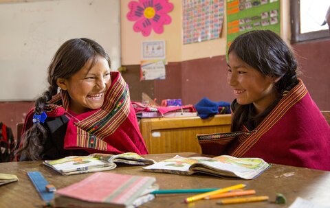 5 datos de la alimentación escolar en Bolivia